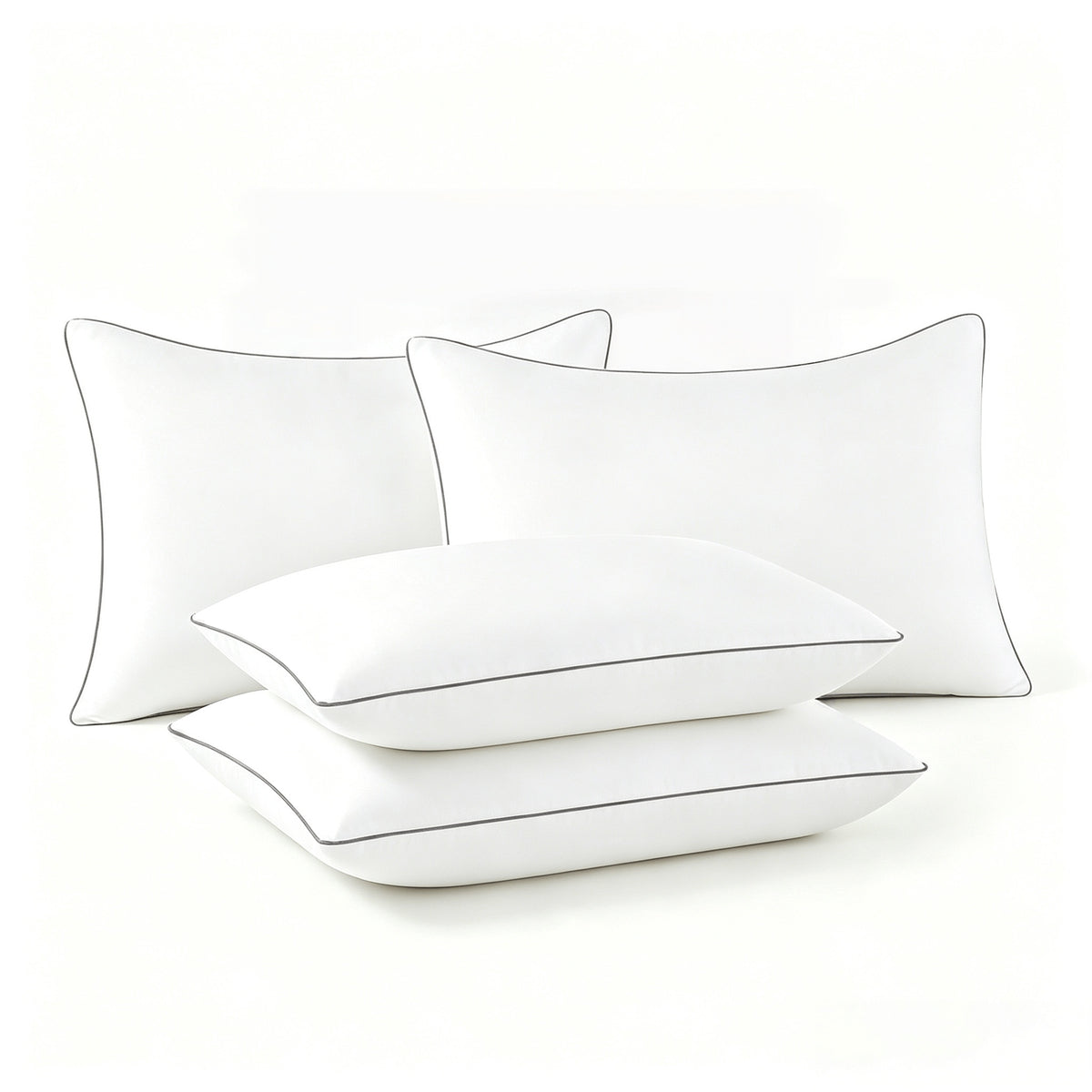 Hotel collection pillows, 2-pack and 4-pack