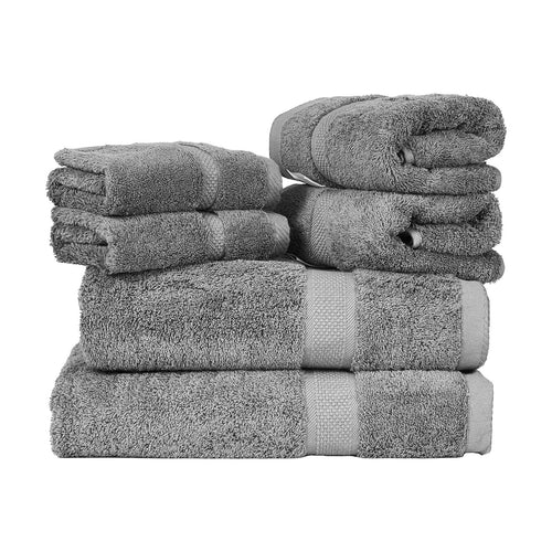 6-piece 600 GSM cotton towel set, bath towel view