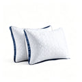 Gusseted pillow side panel detail