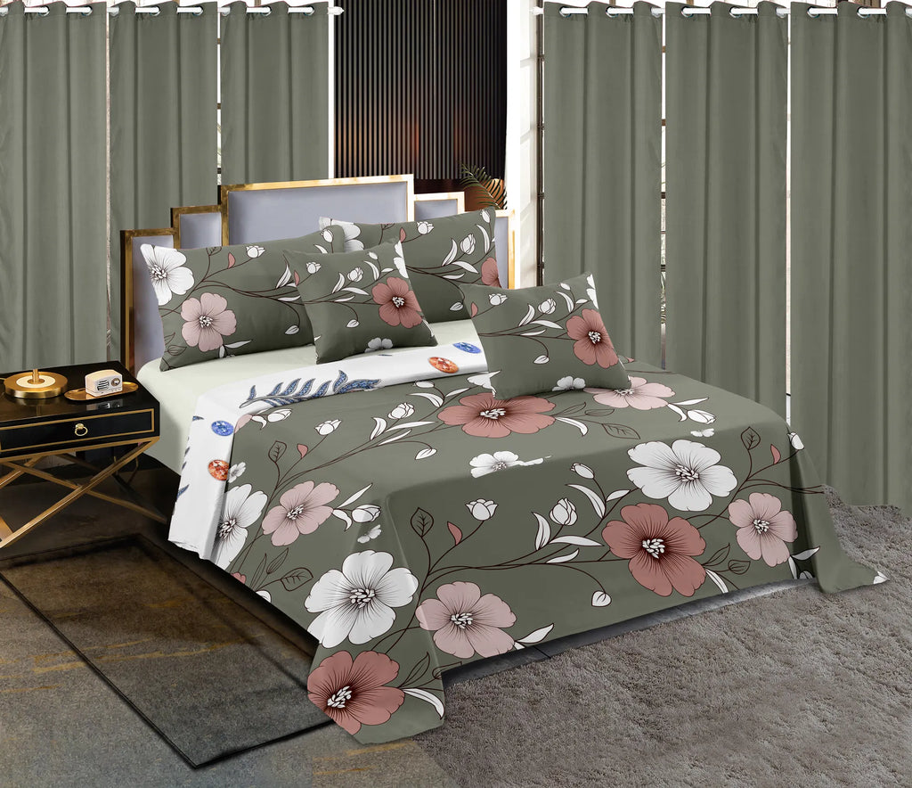 Microfiber duvet cover set, detail view