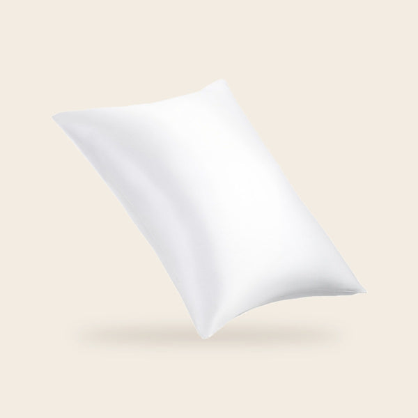 Mulberry silk pillowcase, white